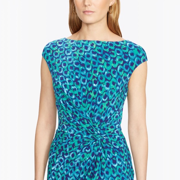 Ralph Lauren Sheath Print Women’s Midi Dress - 12 - Picture 16 of 16
